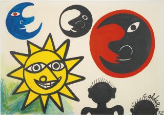 Alexander Calder - Wide Eyed Sun