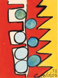 Alexander Calder - Zigs and Spheres