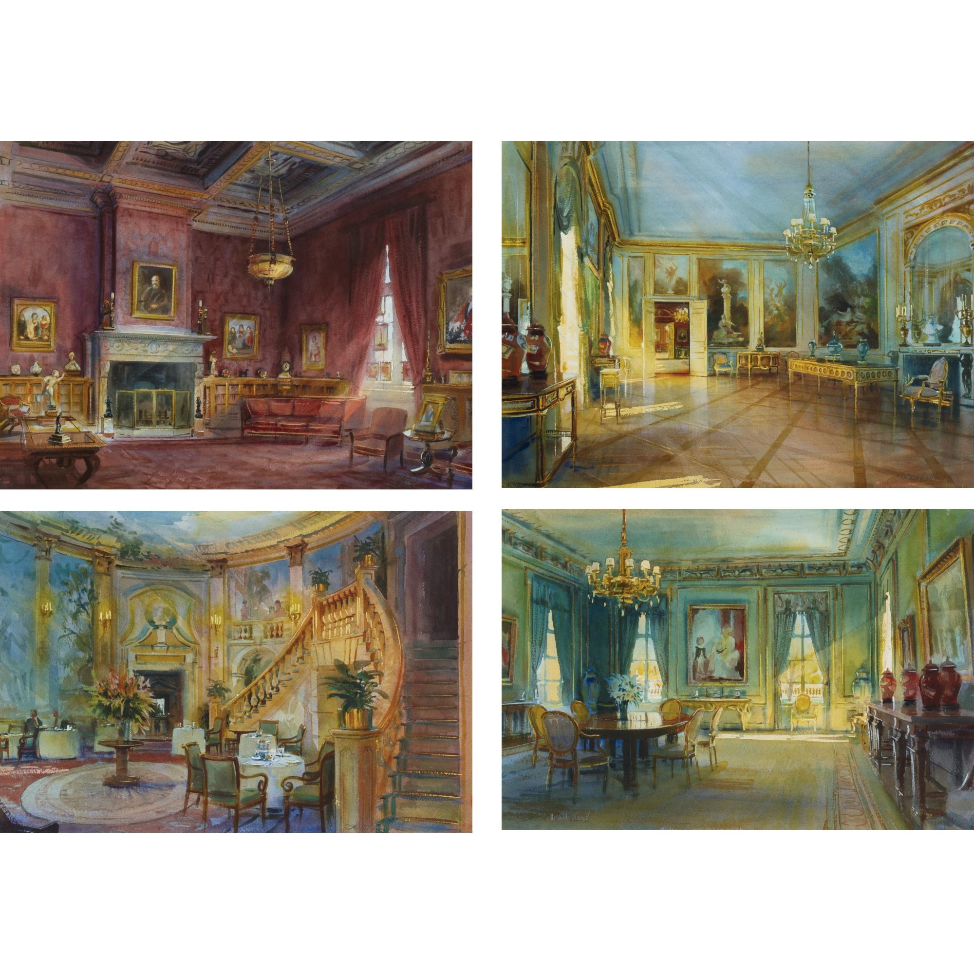 Alexander Creswell - Interiors Of New York: Six Works