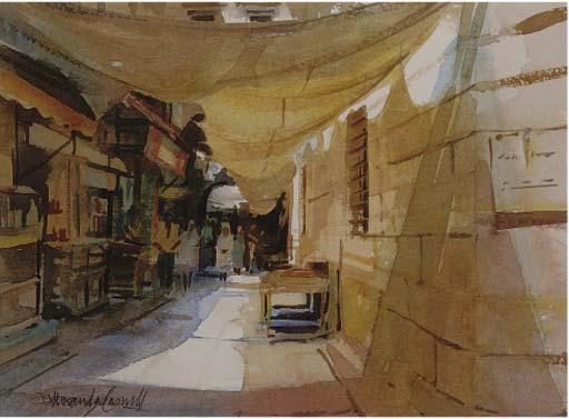 Alexander Creswell - Lebanon, The Old Souk In Sidon