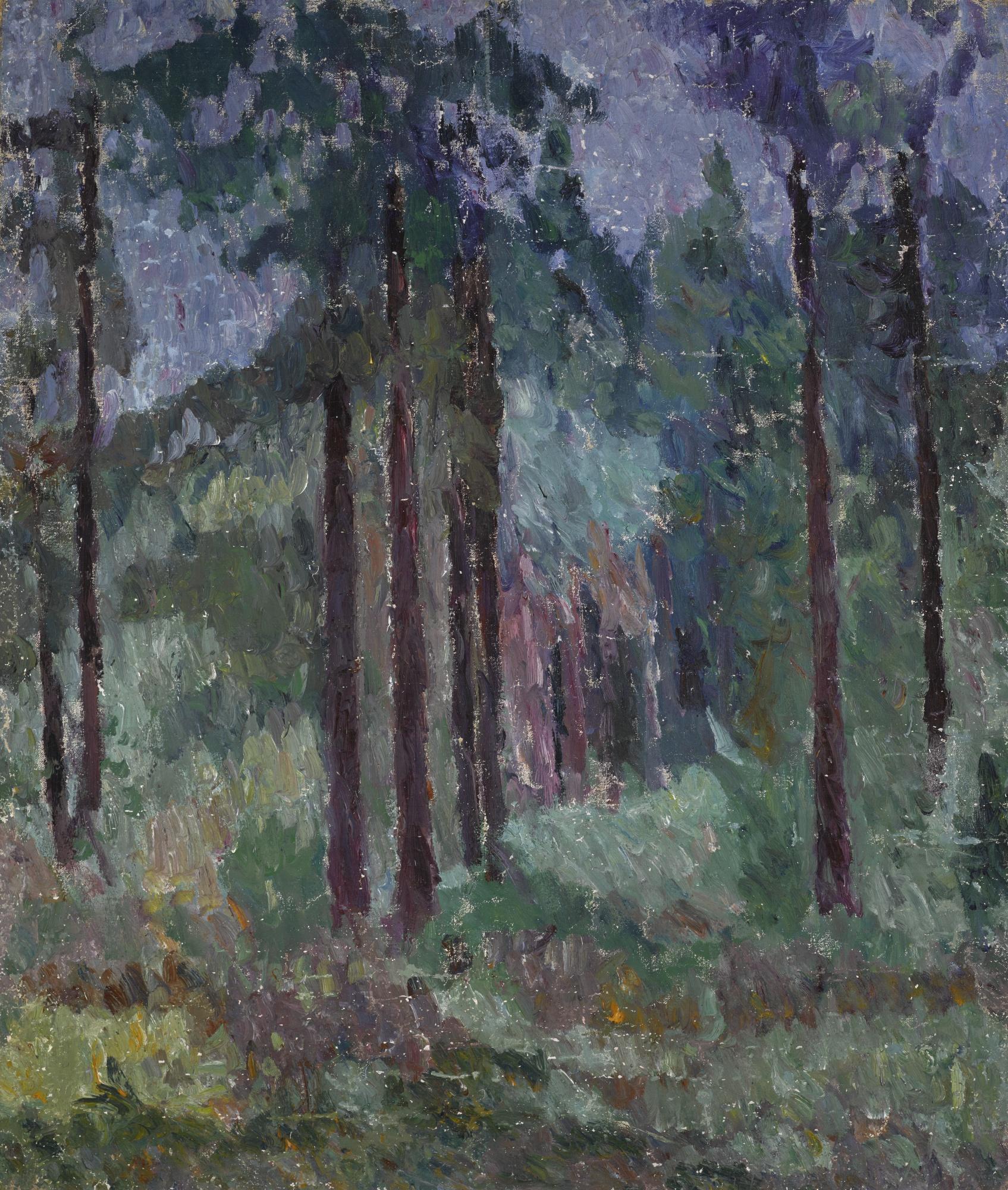 Alexander Davidovich Drevin - Forest Near Moscow