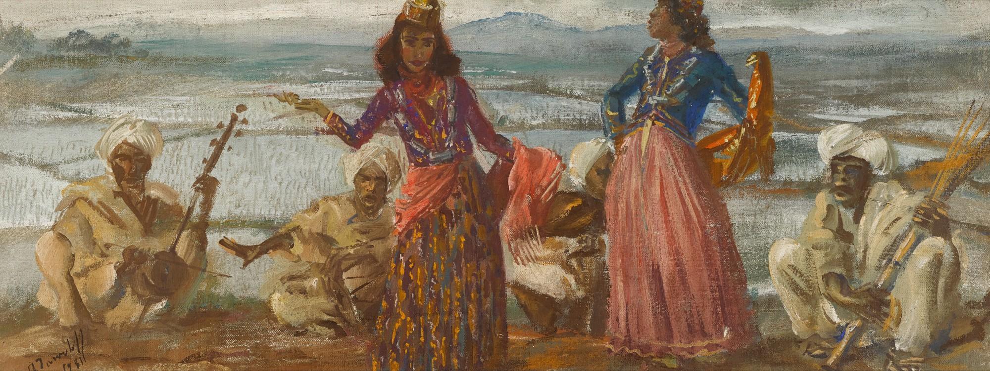 Alexander Evgenievich Yakovlev - Danseurs cachemiris