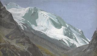 Alexander Evgenievich Yakovlev - Glacier In The Pamirs