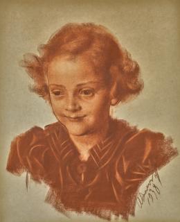 Alexander Evgenievich Yakovlev - Portrait Of A Young Girl