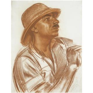 Alexander Evgenievich Yakovlev - Portrait Of Clovis Balourdet