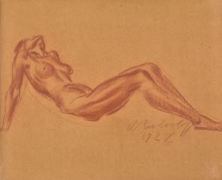 Alexander Evgenievich Yakovlev - Reclining Nude