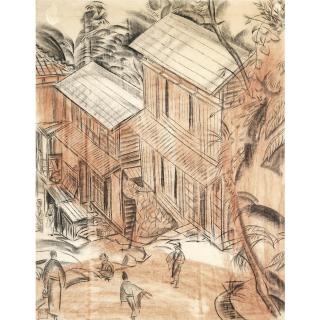 Alexander Evgenievich Yakovlev - Street In Japan