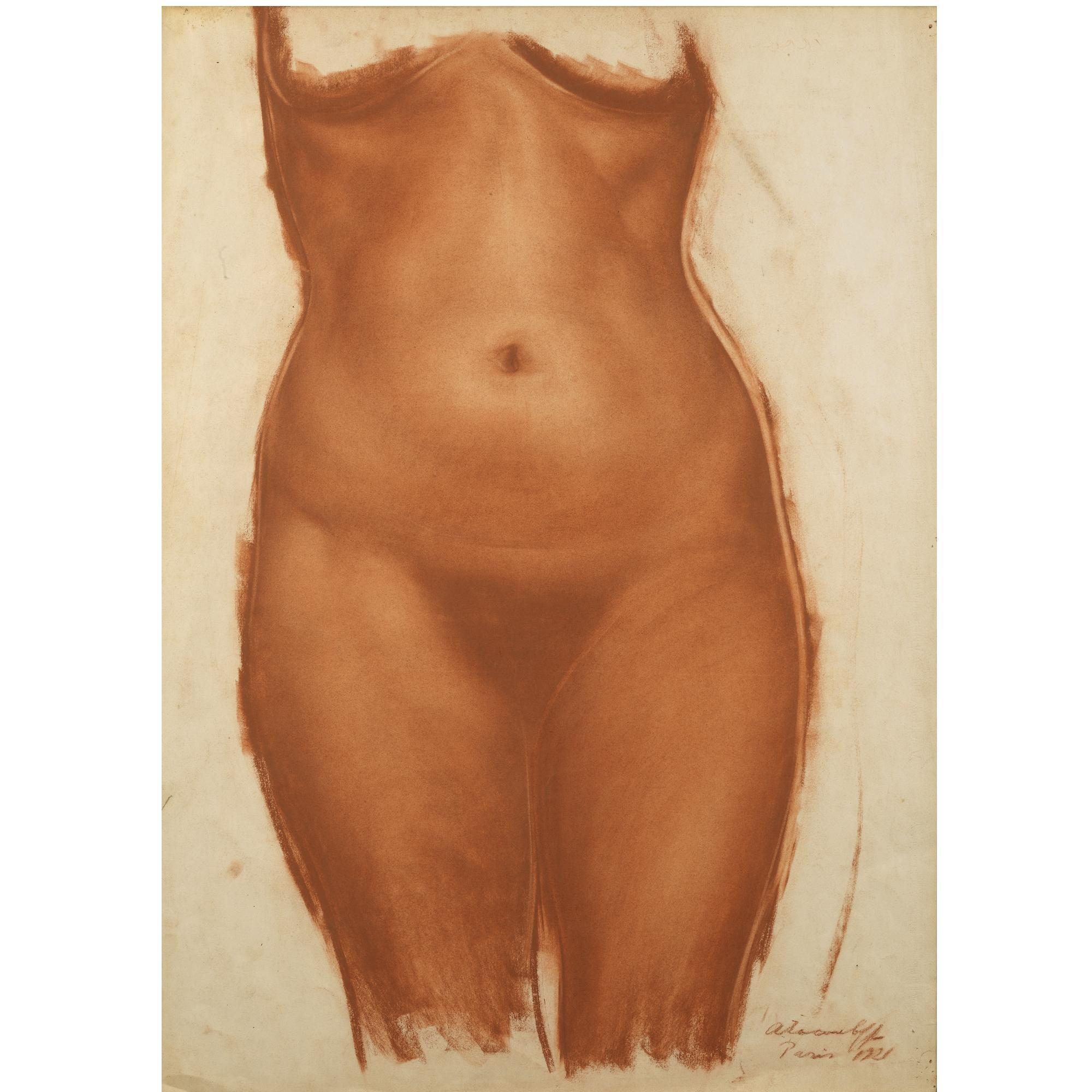 Alexander Evgenievich Yakovlev - Study For A Nude