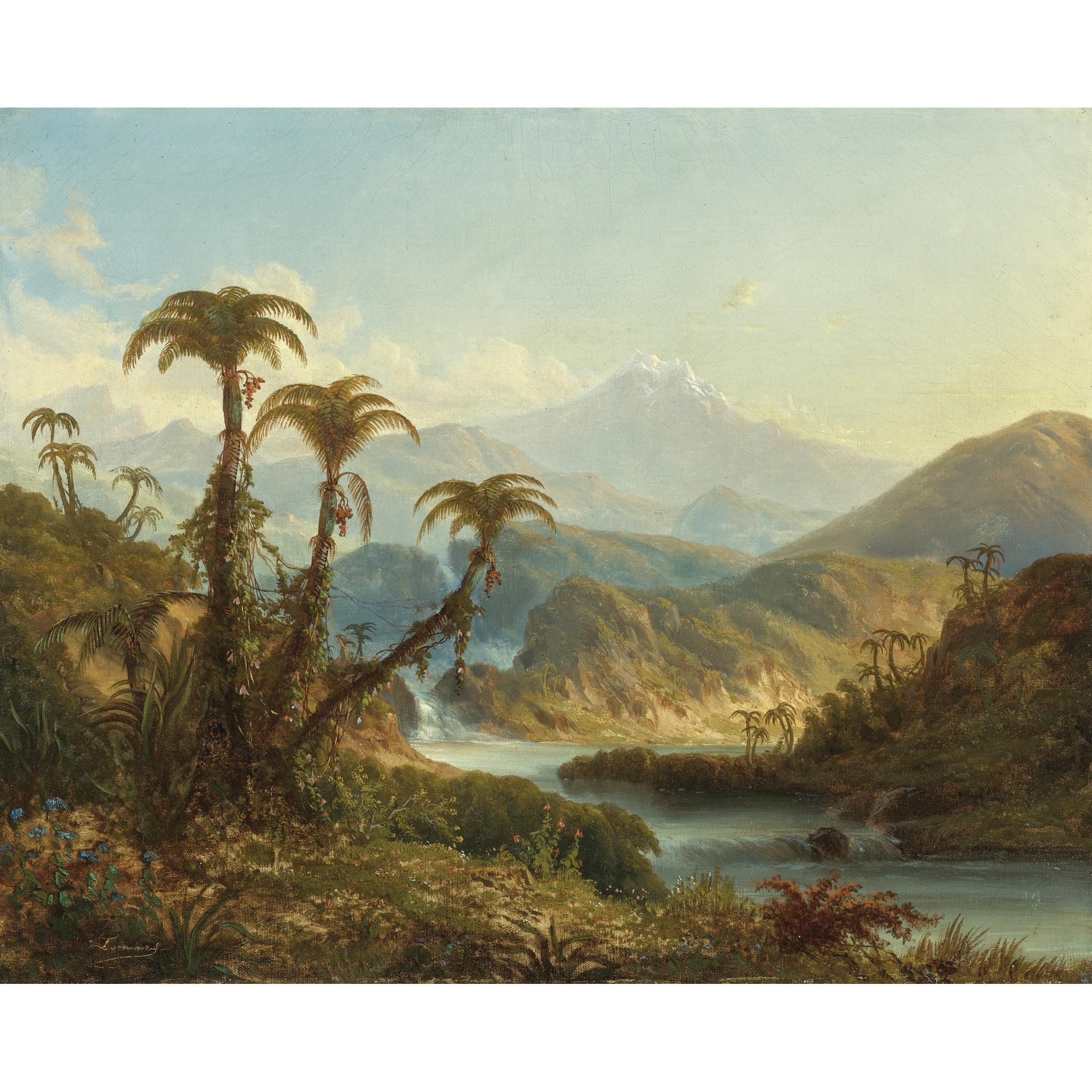 Alexander François Loemans - Chimborazo, Queen Of The Andes