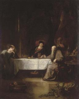 Alexander Fraser, Sen. - A scene from Parnell\'s Hermit