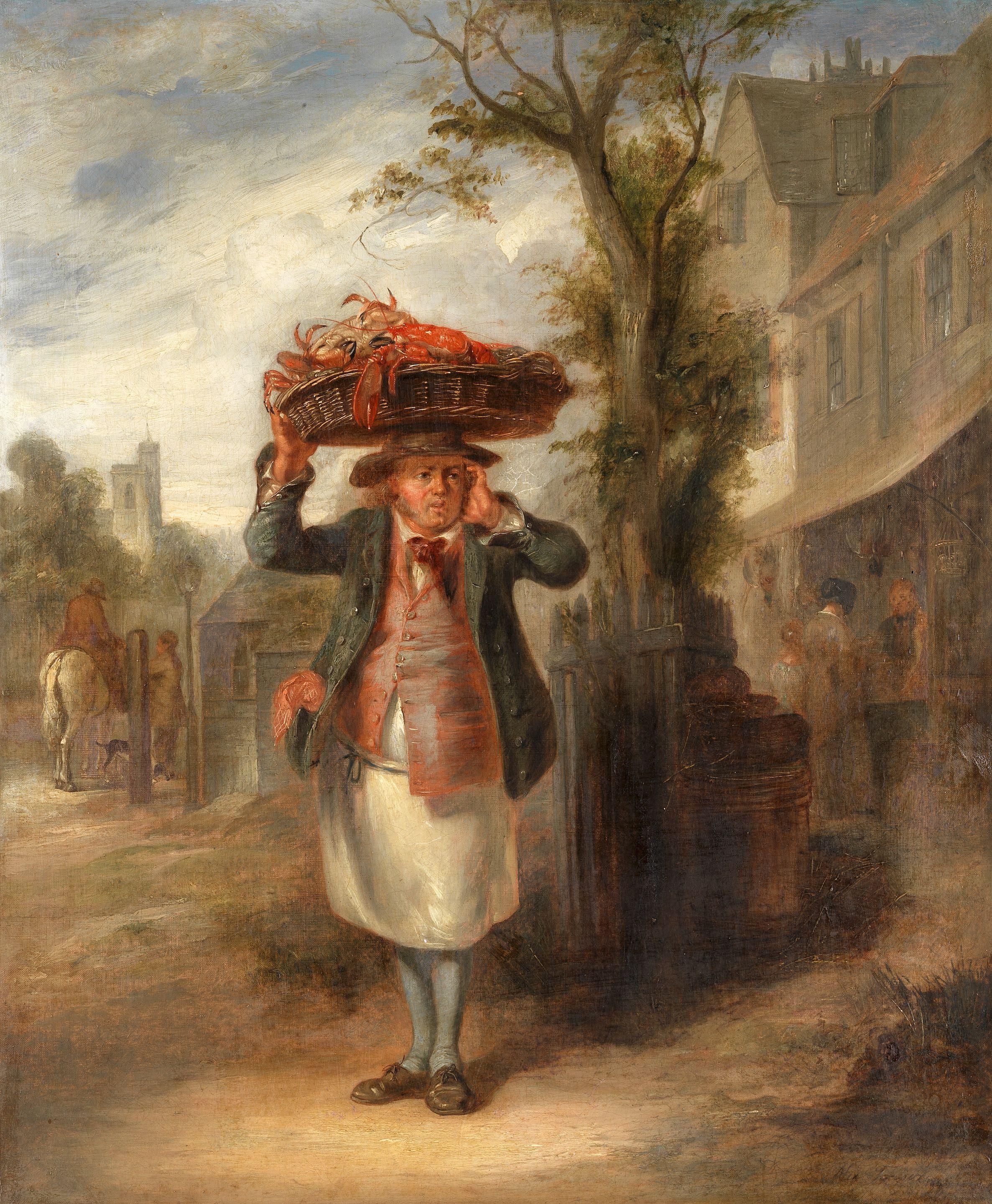 Alexander Fraser - The lobster seller
