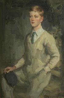 Alexander Garden Sinclair, ARSA - Portrait of Master Alan Sinclair