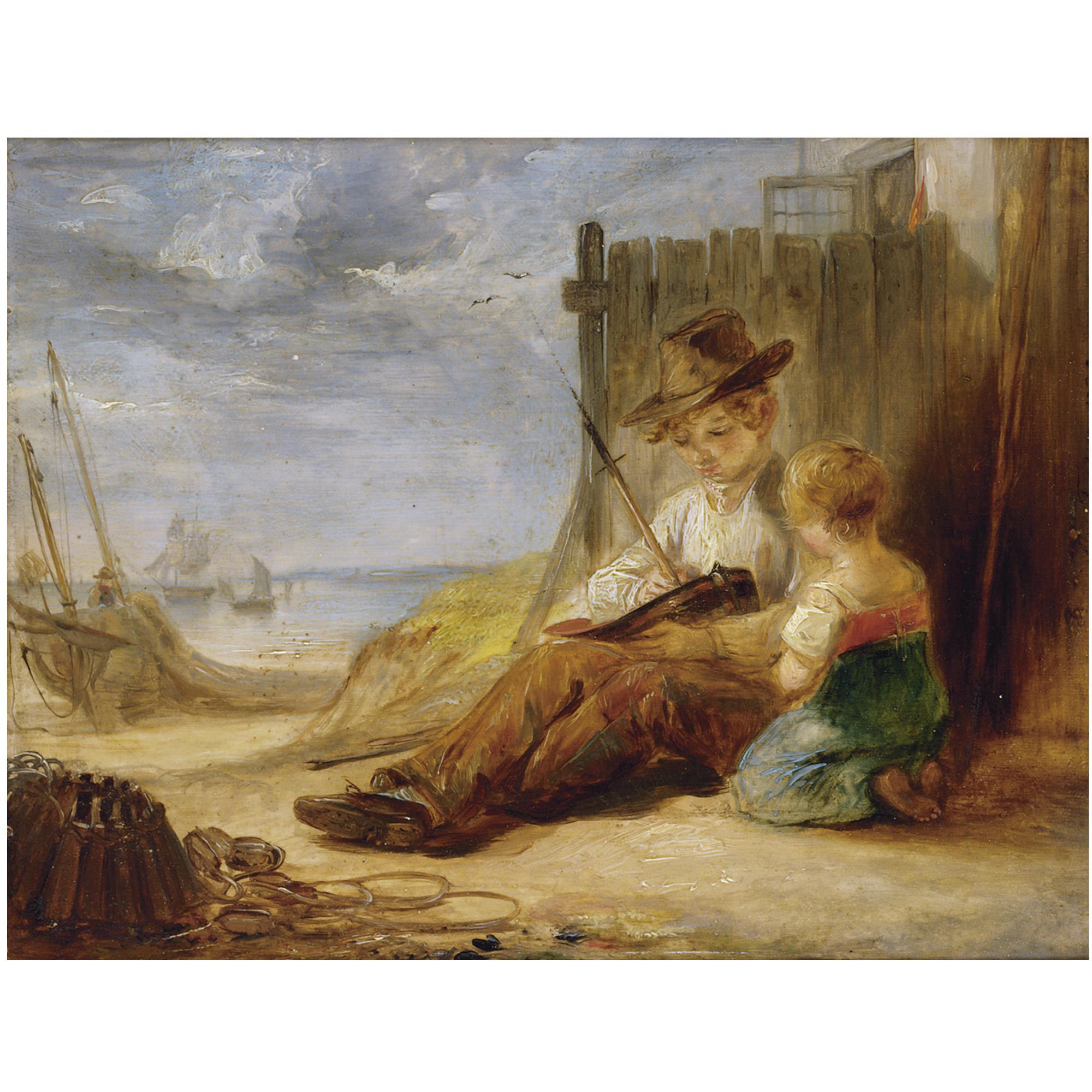 Alexander George Fraser, R.S.A. - The Model Boat