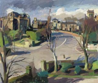 Alexander Goudie - Mad March day, West End, Glasgow