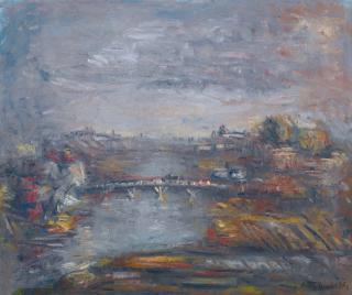 Alexander Grigorievich Tyshler - Evening Cityscape