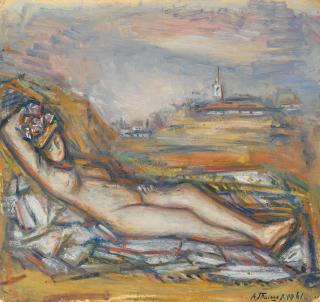 Alexander Grigorievich Tyshler - Female Nude