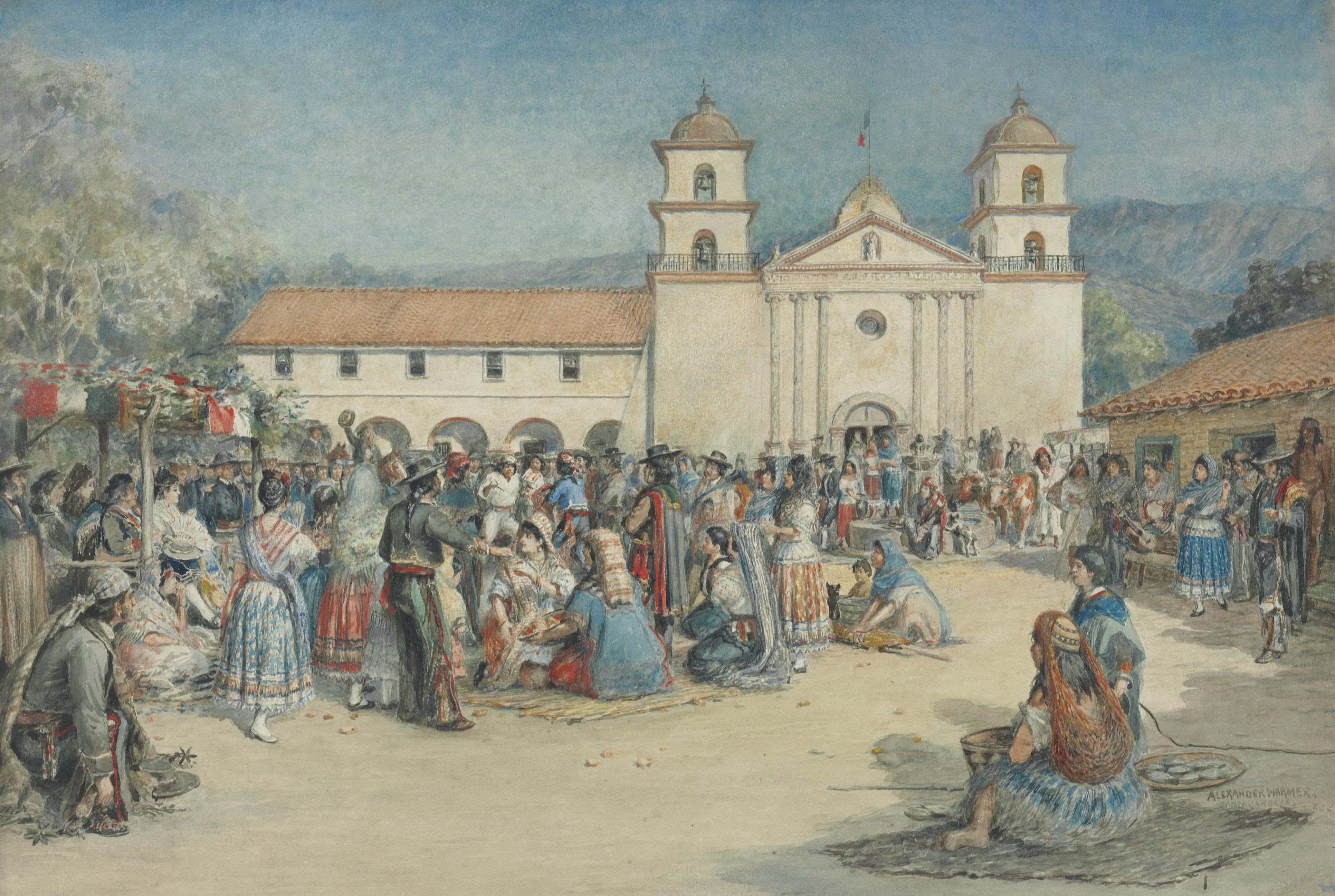 Alexander Harmer - The Santa Barbara Mission