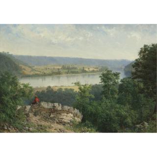 Alexander Helwig Wyant - Hudson River View