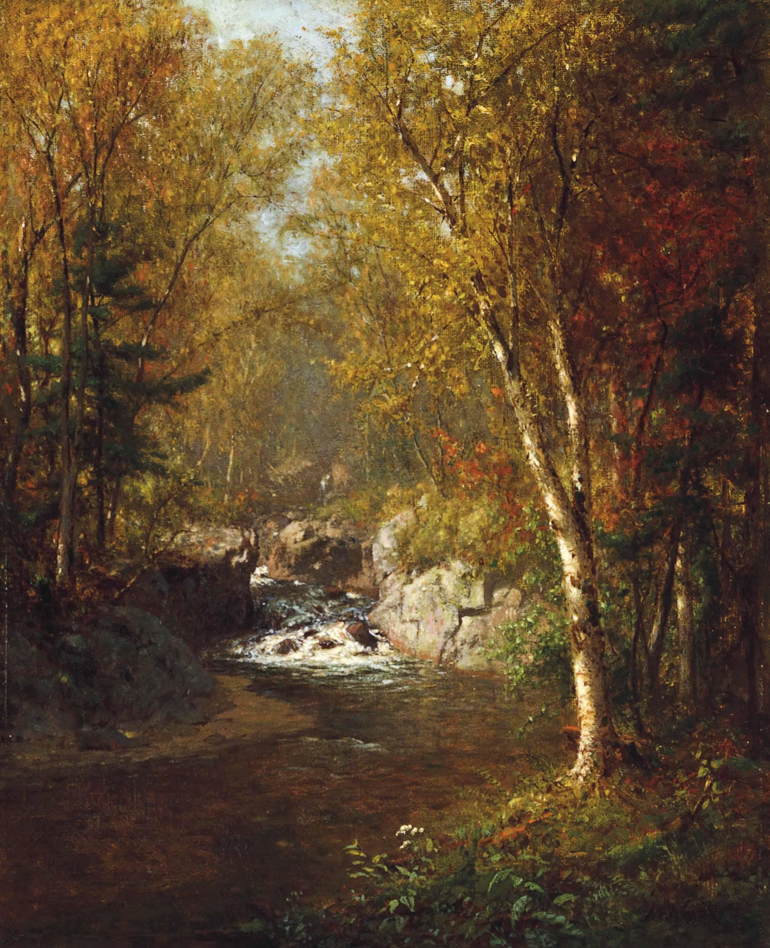 Alexander Helwig Wyant - John\'S Brook, Keene Valley, Adirondack Mountains