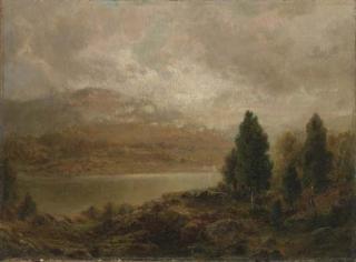 Alexander Helwig Wyant - Misty Lake