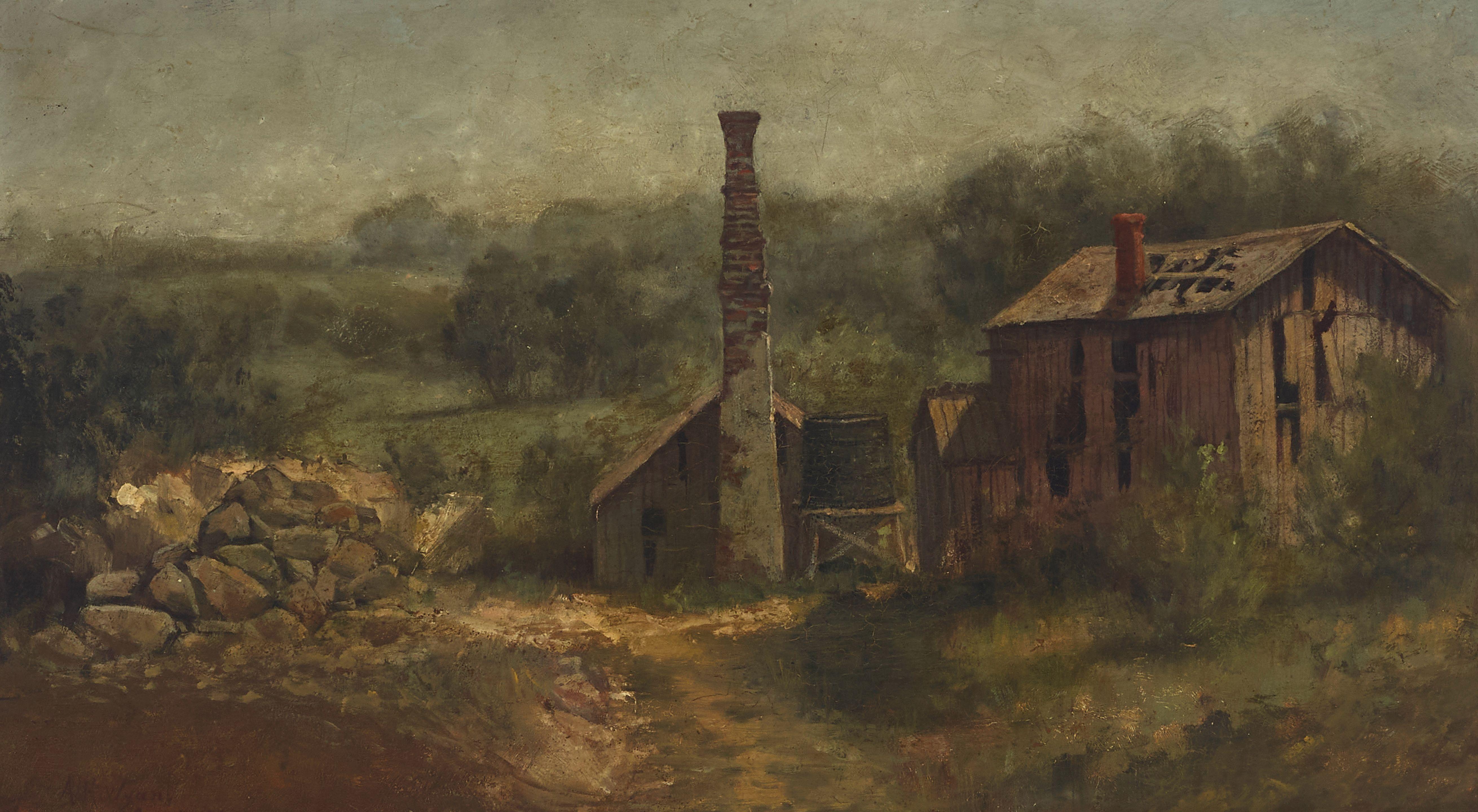 Alexander Helwig Wyant - Quarry Scene