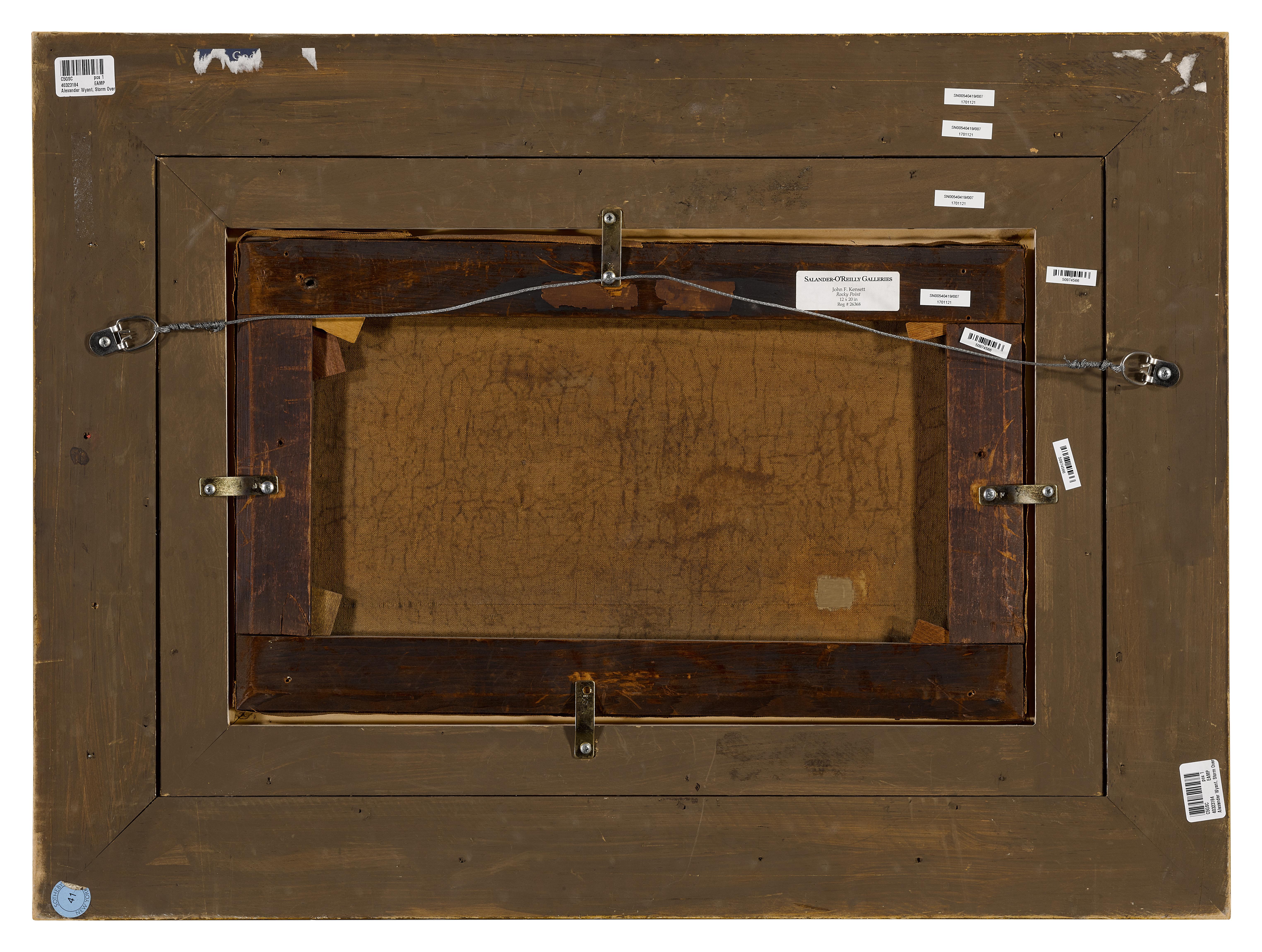 Alexander Helwig Wyant - Storm Over Lake George