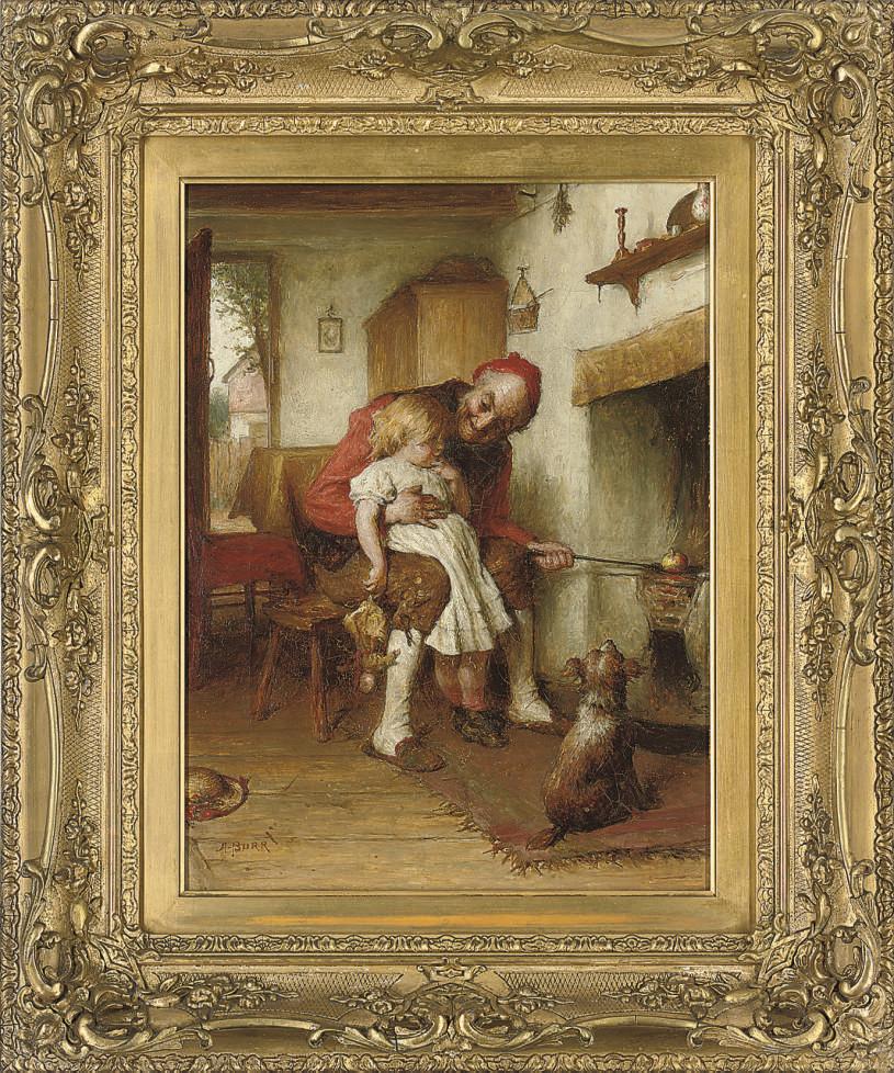 Alexander Hohenlohe Burr - Baking apples