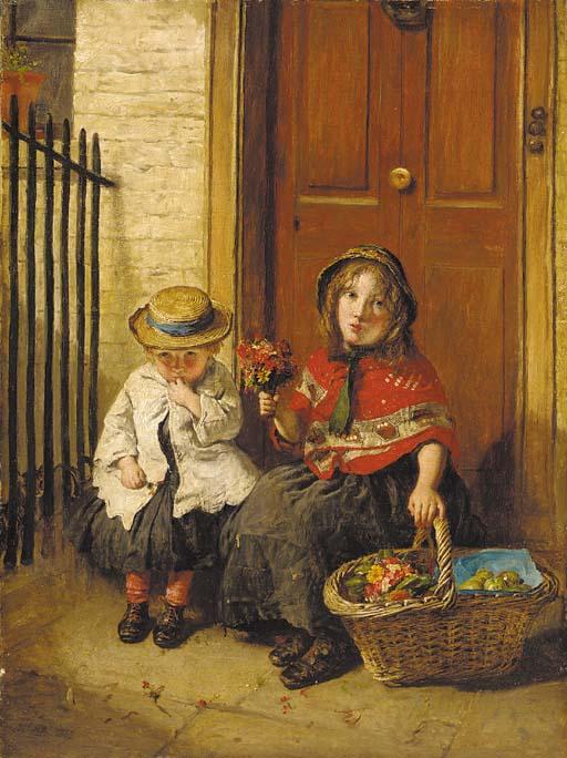 Alexander Hohenlohe Burr - The Flower Sellers