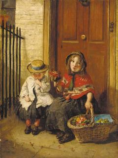 Alexander Hohenlohe Burr - The Flower Sellers