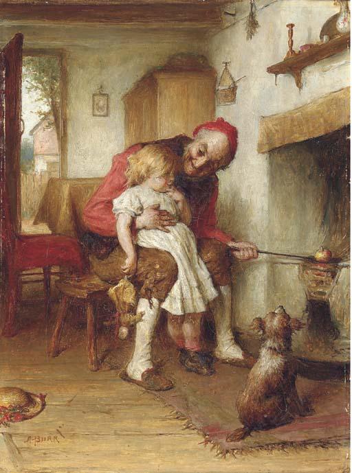 Alexander Hohenlohe Burr - Toasting Apples