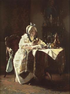 Alexander Hugo Bakker Korff - A moment of contemplation