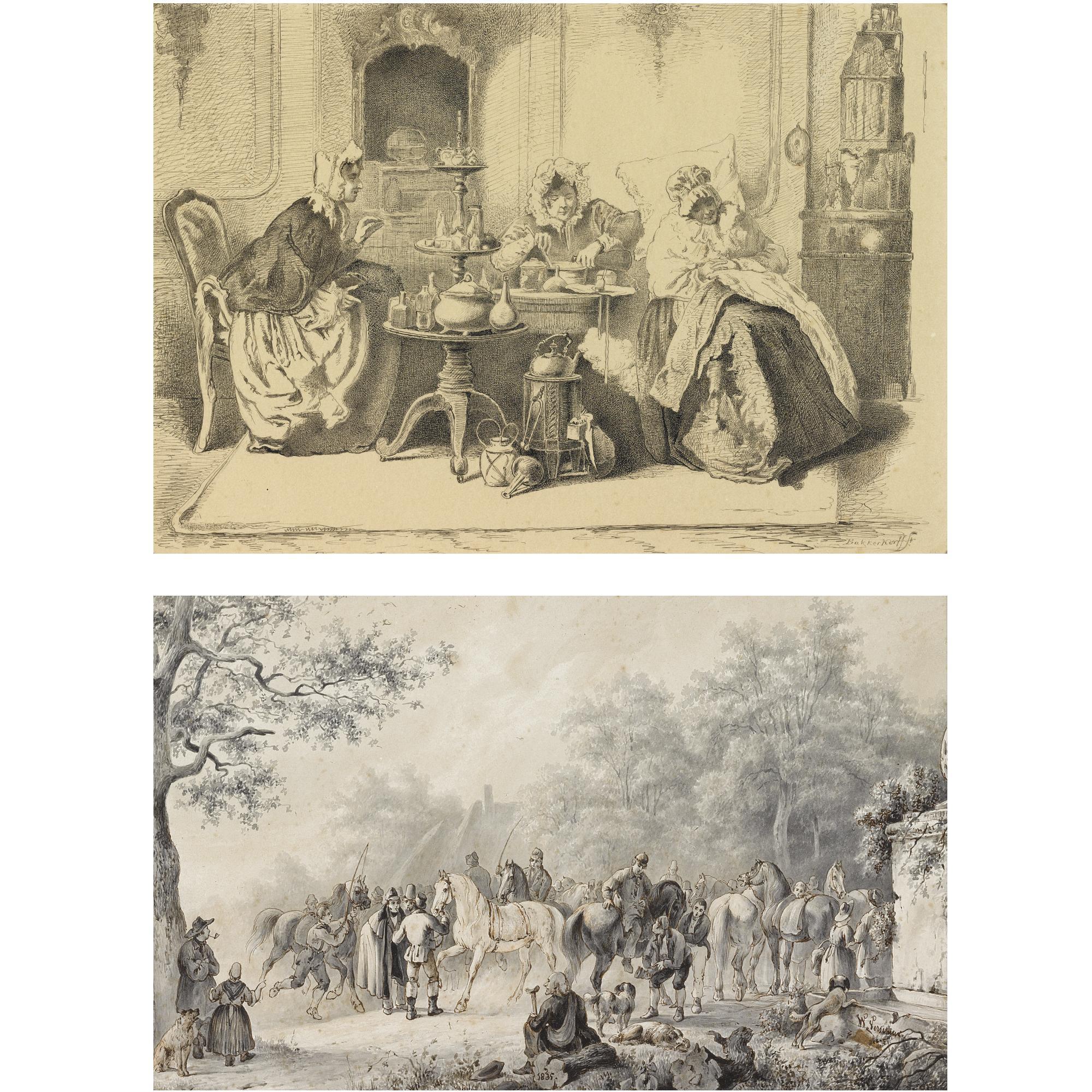 Alexander Hugo Bakker Korff - Dutch Preparing The Medicin