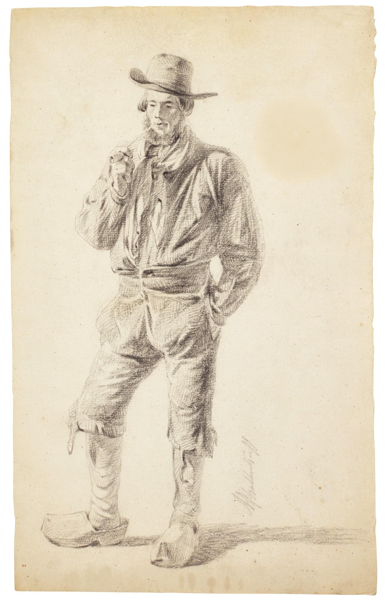 Alexander Hugo Bakker-Korff - Two studies of standing men