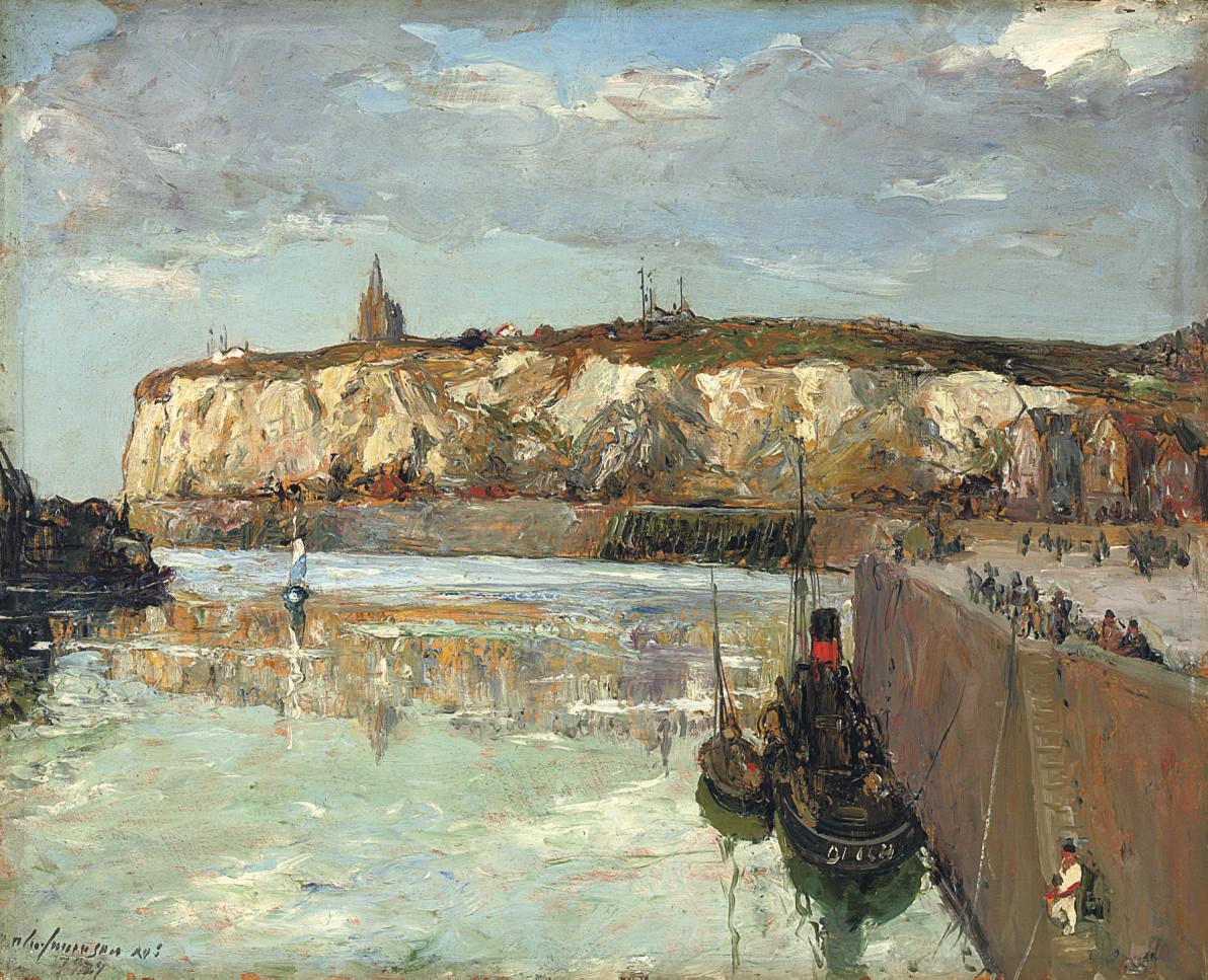 Alexander Jamieson - Dieppe Harbour