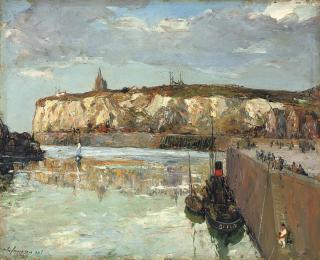 Alexander Jamieson - Dieppe Harbour