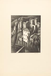 Alexander Kanoldt - Olevano V.