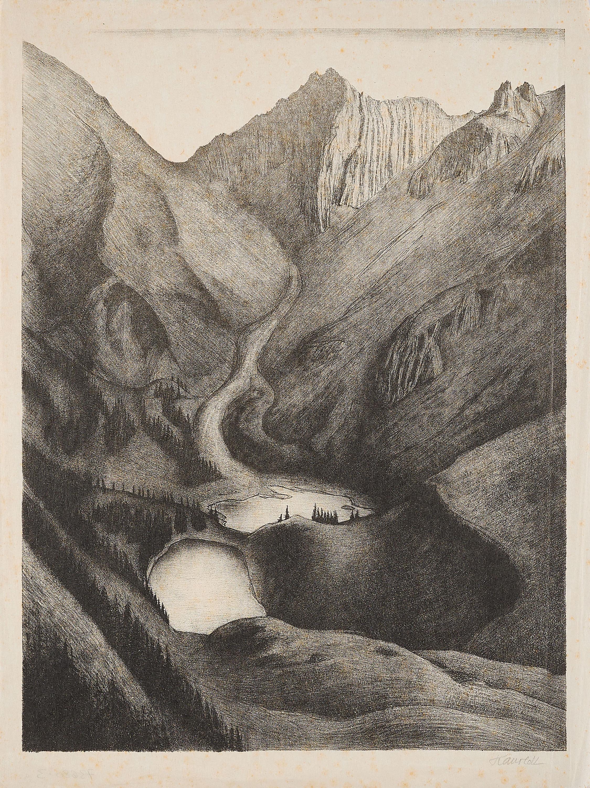 Alexander Kanoldt - Soiernsee.