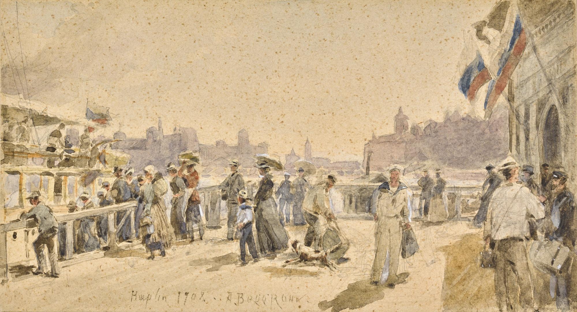 Alexander Karlovich Beggrov - Promenade In Narva