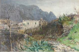 Alexander Kellock Brown, R.S.A., R.I., R.S.W. - In Capri