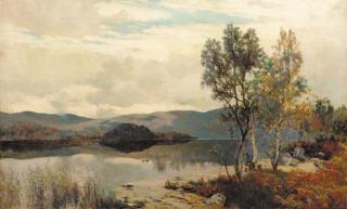 Alexander Kellock Brown, R.S.A. - Across The Loch