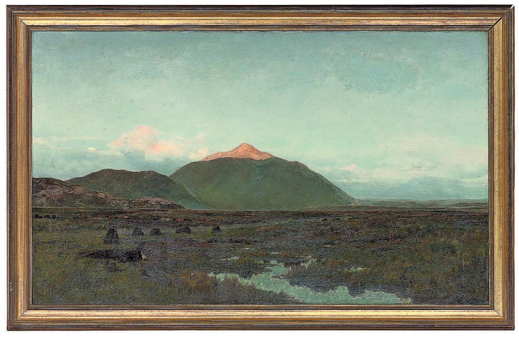 Alexander Kellock Brown, R.S.A. - Ben Cruachan at ebb of day