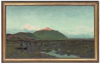 Alexander Kellock Brown, R.S.A. - Ben Cruachan at ebb of day