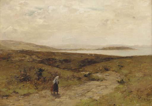 Alexander Kellock Brown, R.S.A. - The moorland above Helensburgh