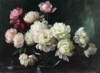 Alexander Koester - Päonien mit Vase