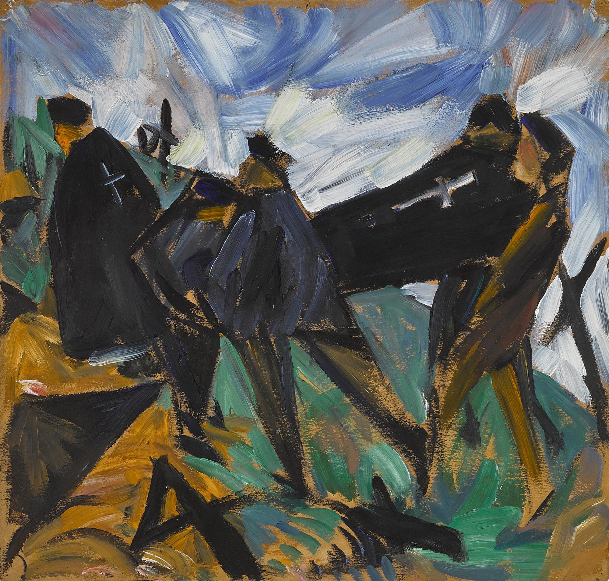 Alexander Konstantinovich Bogomazov - Procession