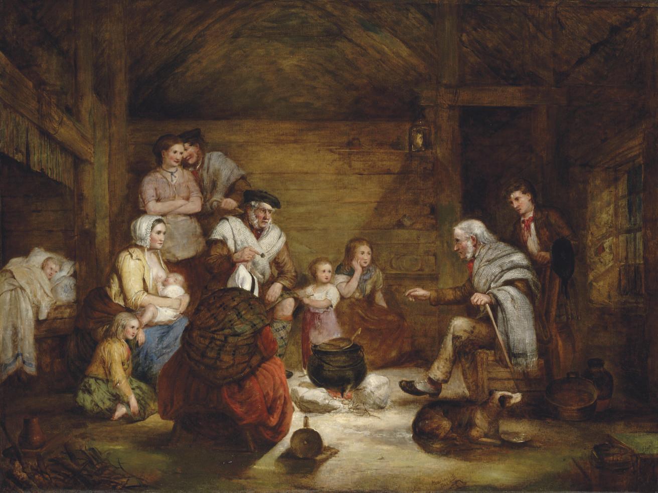 Alexander Leggett - The Crofter\'s Home
