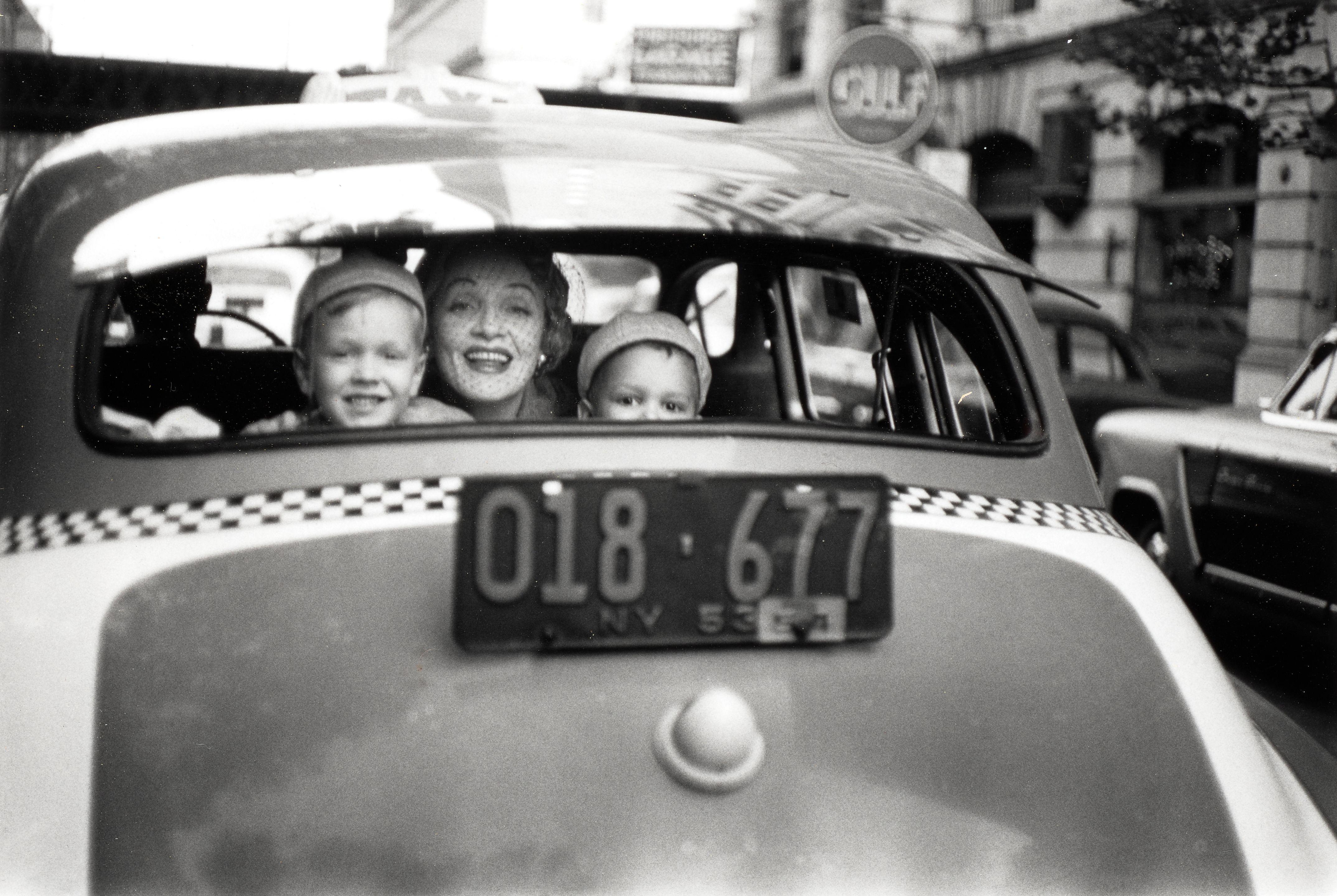 Alexander Liberman - \'Marlene Dietrich with her Grandchildren Michael and Peter, New York\'