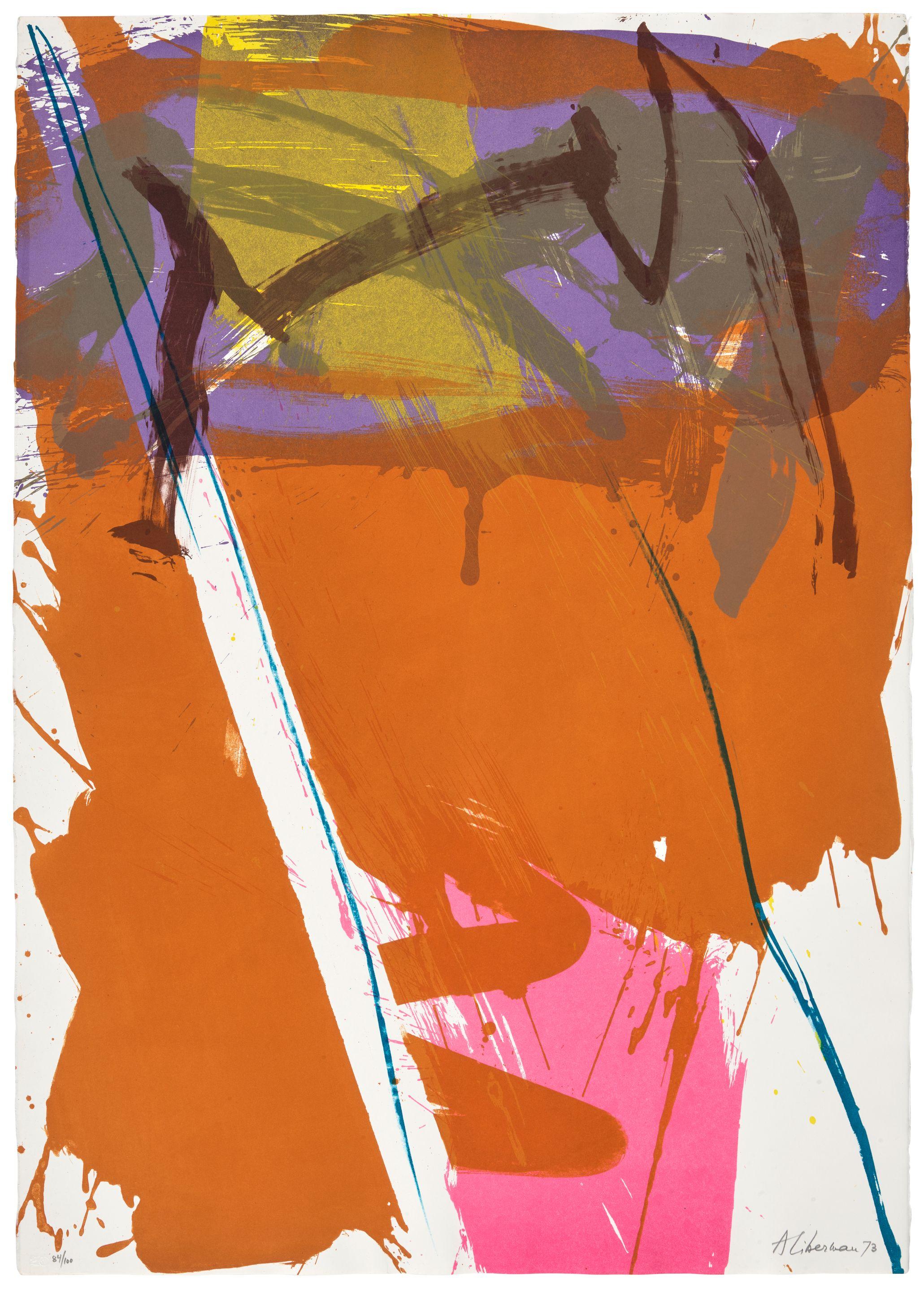 Alexander Liberman - Untitled From For Meyer Schapiro