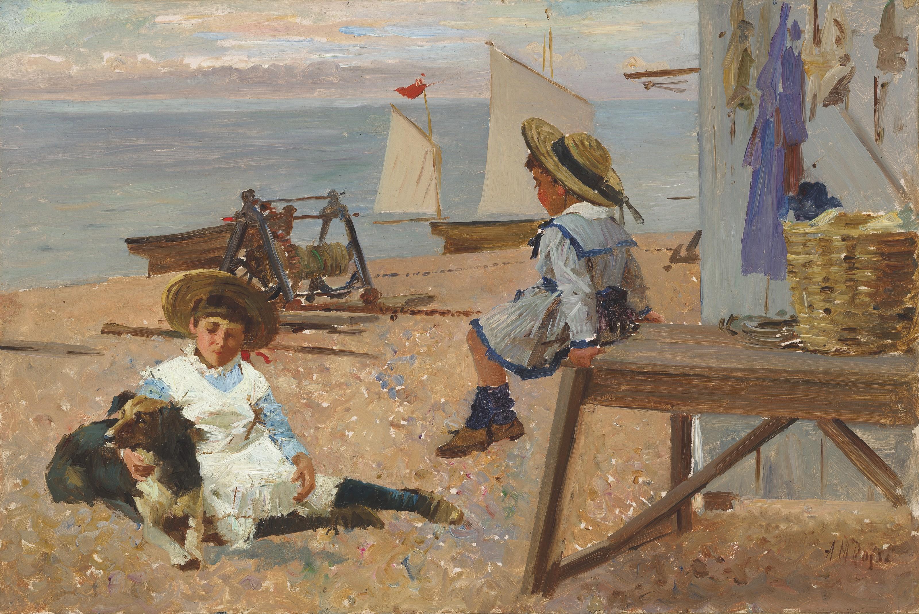 Alexander M. Rossi - A summer\'s day on the beach