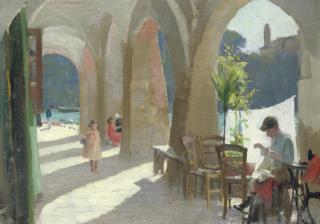 Alexander Mann, R.O.I. - Portofino